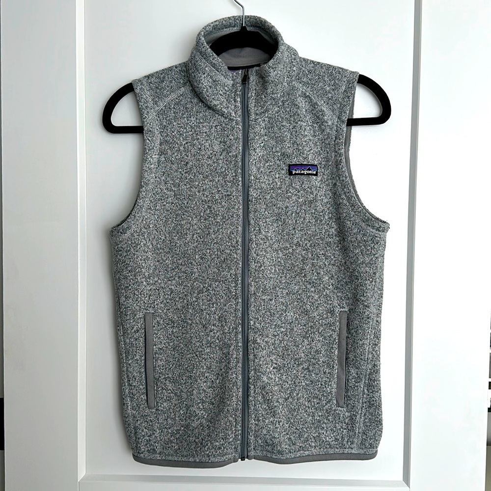 Patagonia Grey Vest Better Sweater (SMALL)